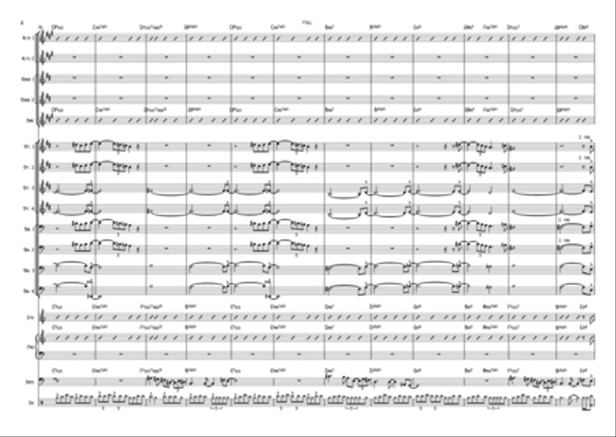 Fall Fall Jazz Ensemble scores gallery preview page 4