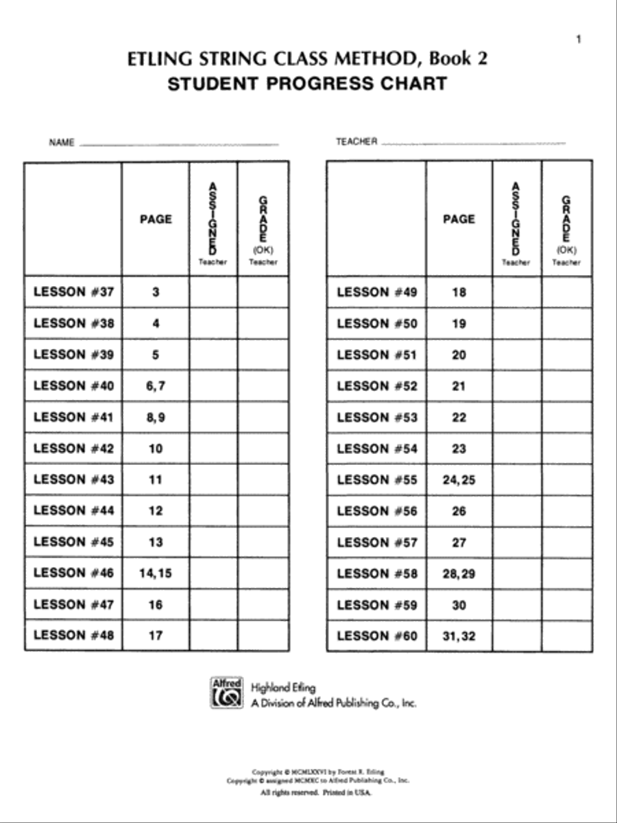 Etling String Class Method, Book 2