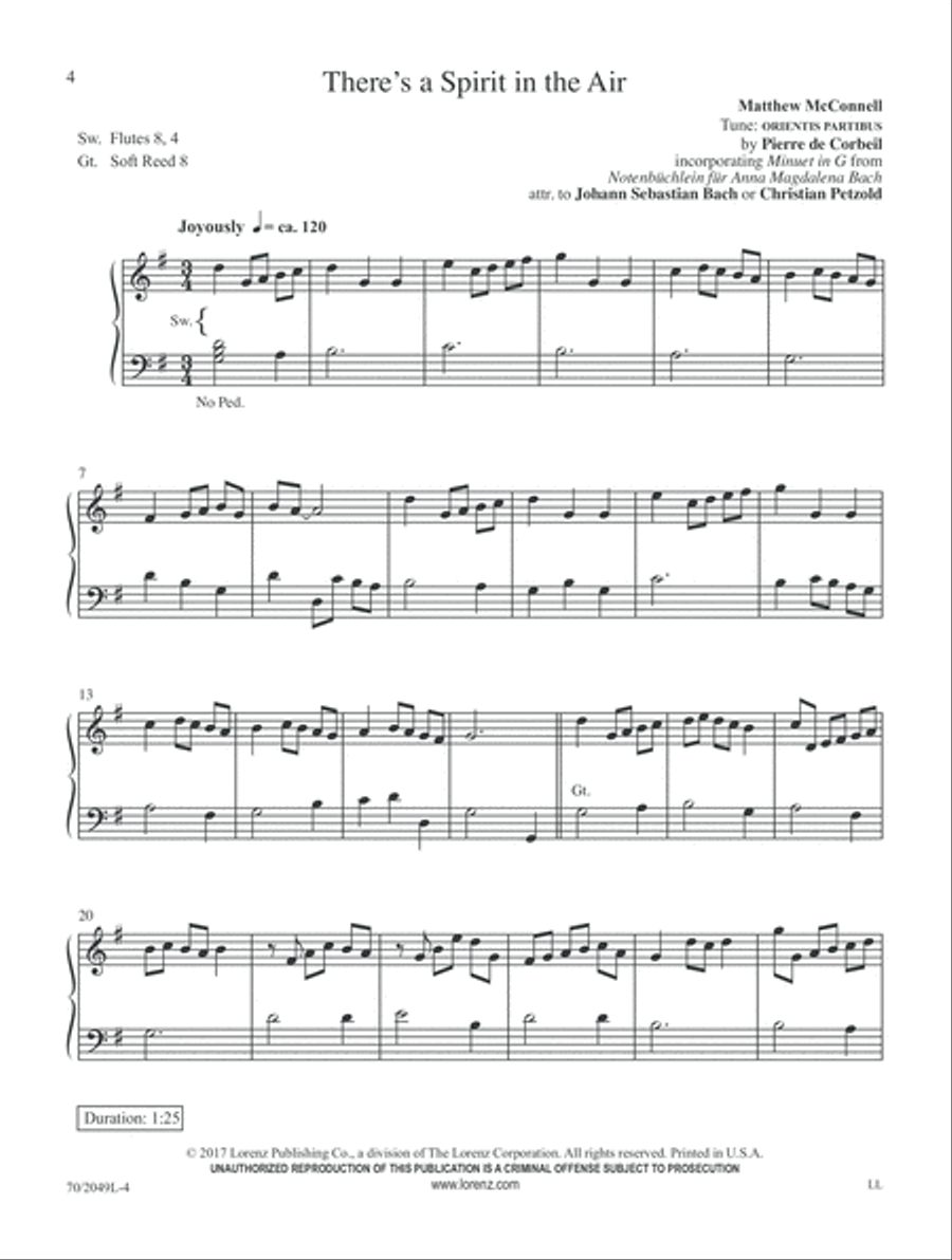Classical Hymns for Organ (Digital Delivery) Organ scores gallery preview page 4