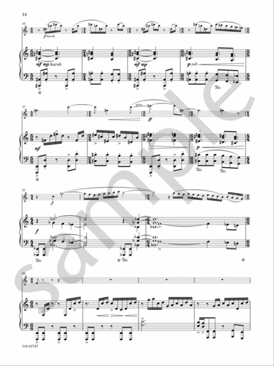 Sonata Chamber Music scores gallery preview page 9