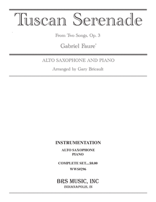 Book cover for Tuscan Serenade