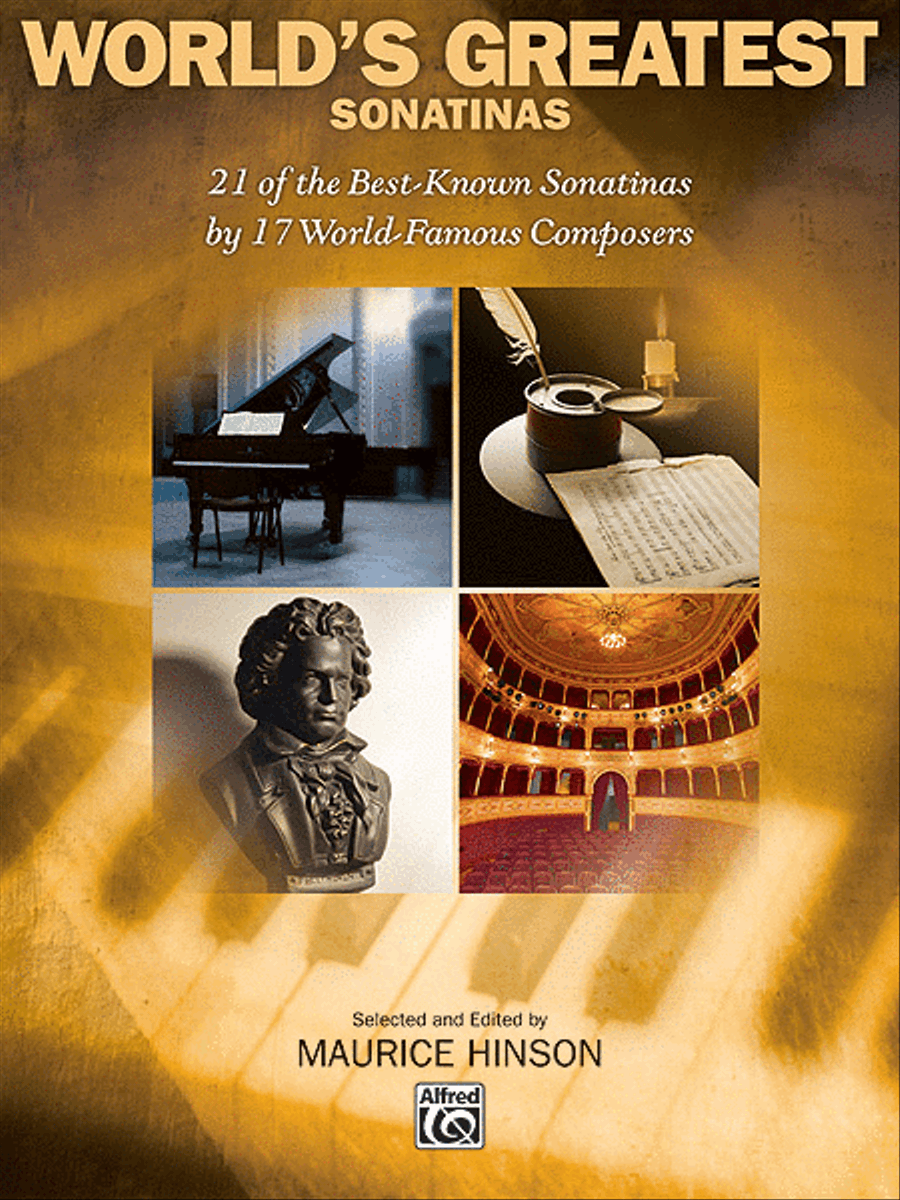 Book cover for World's Greatest Piano Sonatinas