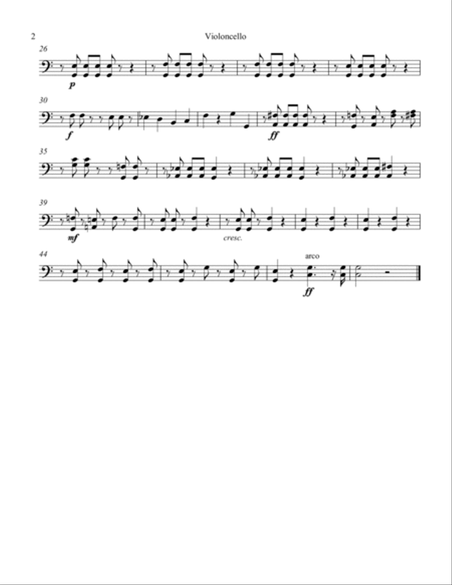 Duo de Paganini String Duet scores gallery preview page 2