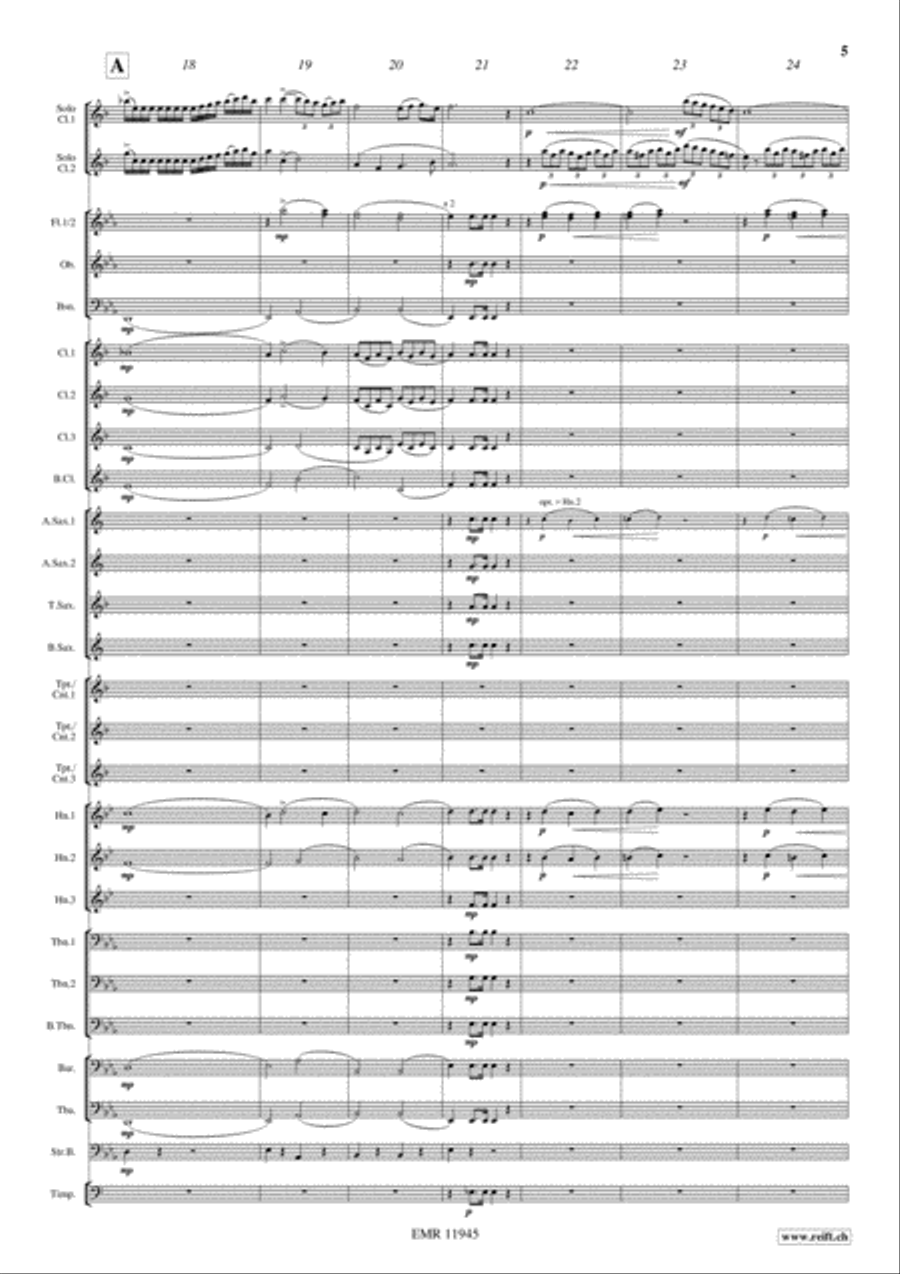 Concerto Concert Band scores gallery preview page 5