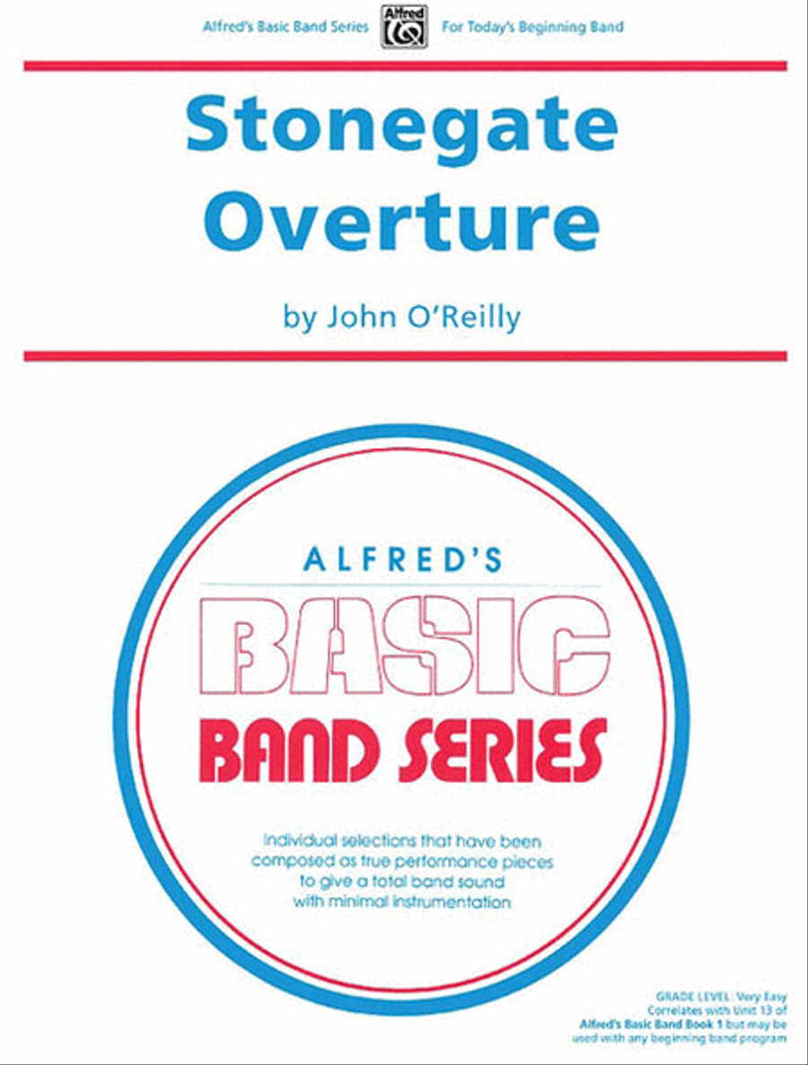 Stonegate Overture Stonegate Overture Concert Band scores gallery preview page 1