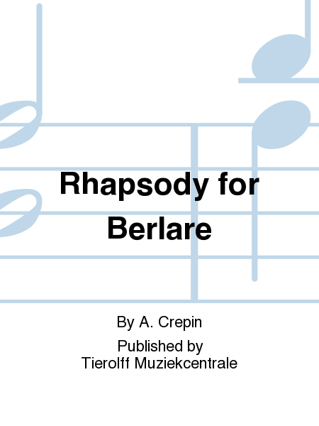 Rhapsody For Berlare image number null