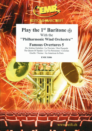 Book cover for Play The 1st Baritone With The Philharmonic Wind Orchestra
