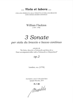 3 Sonate (London, [1770])
