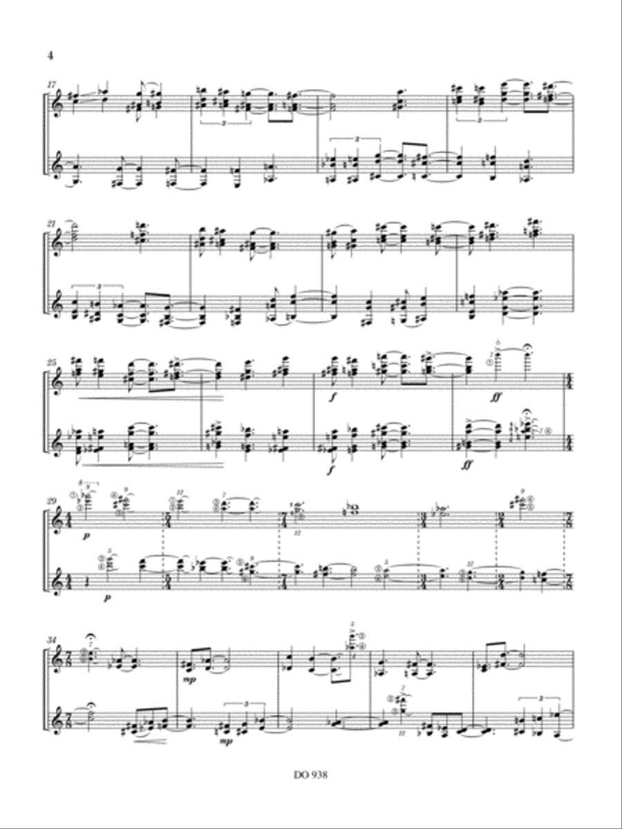 Figures de style Figures de style Classical Guitar scores gallery preview page 4