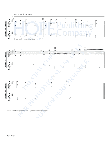 Hymns and Handbells for 3-5 Oct., Vol. 2 (Reproducible) image number null