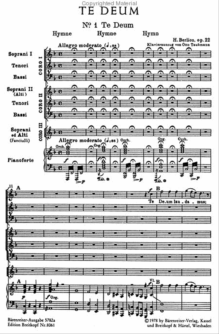 Te Deum, Op. 22 Te Deum, Op. 22 STB scores gallery preview page 3