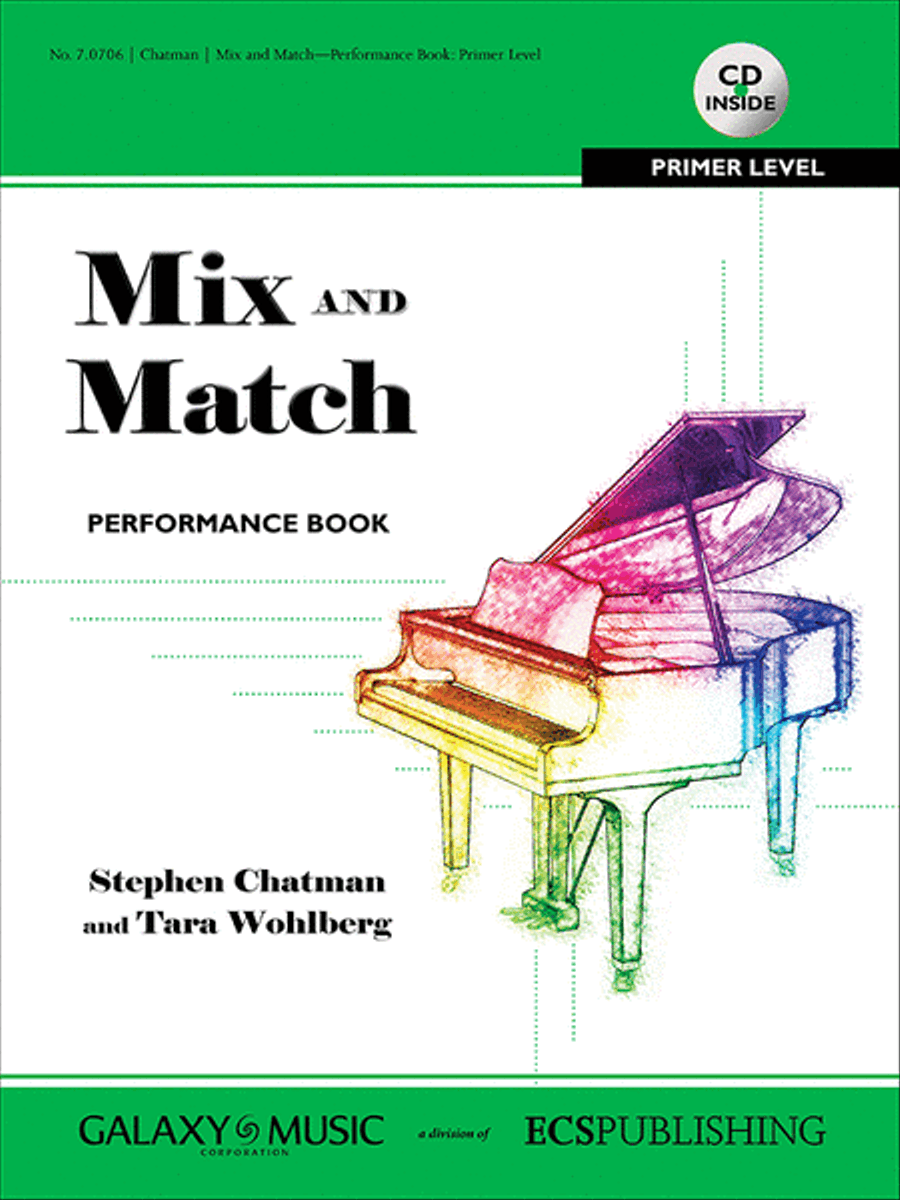 Mix and Match: Performance Book: Primer Level Piano Method scores gallery preview page 1