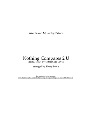 Nothing Compares 2 U