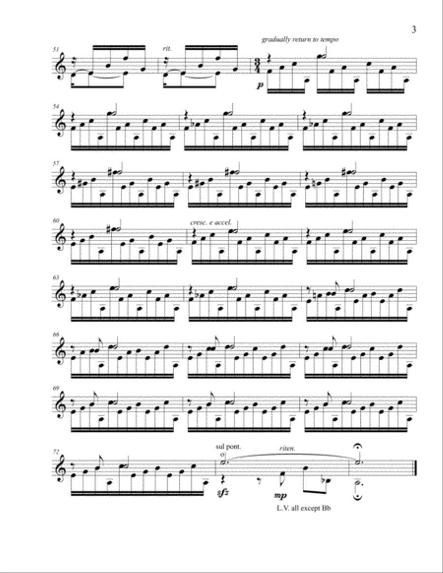 Sketches from the Shore Classical Guitar scores gallery preview page 4