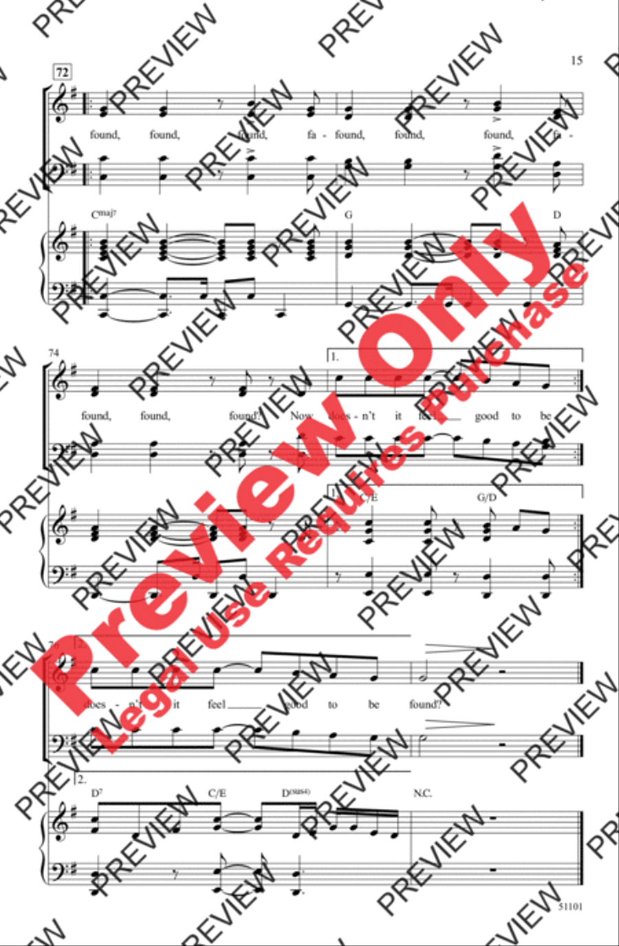 Found Found 4-Part scores gallery preview page 14