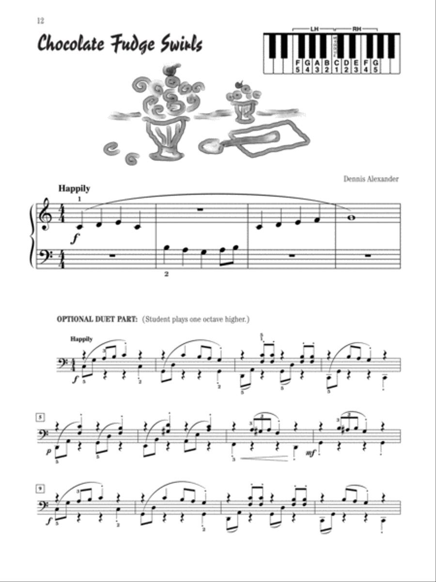 Finger Paintings, Book 1 Easy Piano scores gallery preview page 4