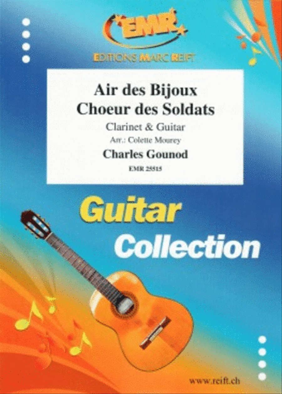 Air des Bijoux / Choeur des Soldats Clarinet scores gallery preview page 1