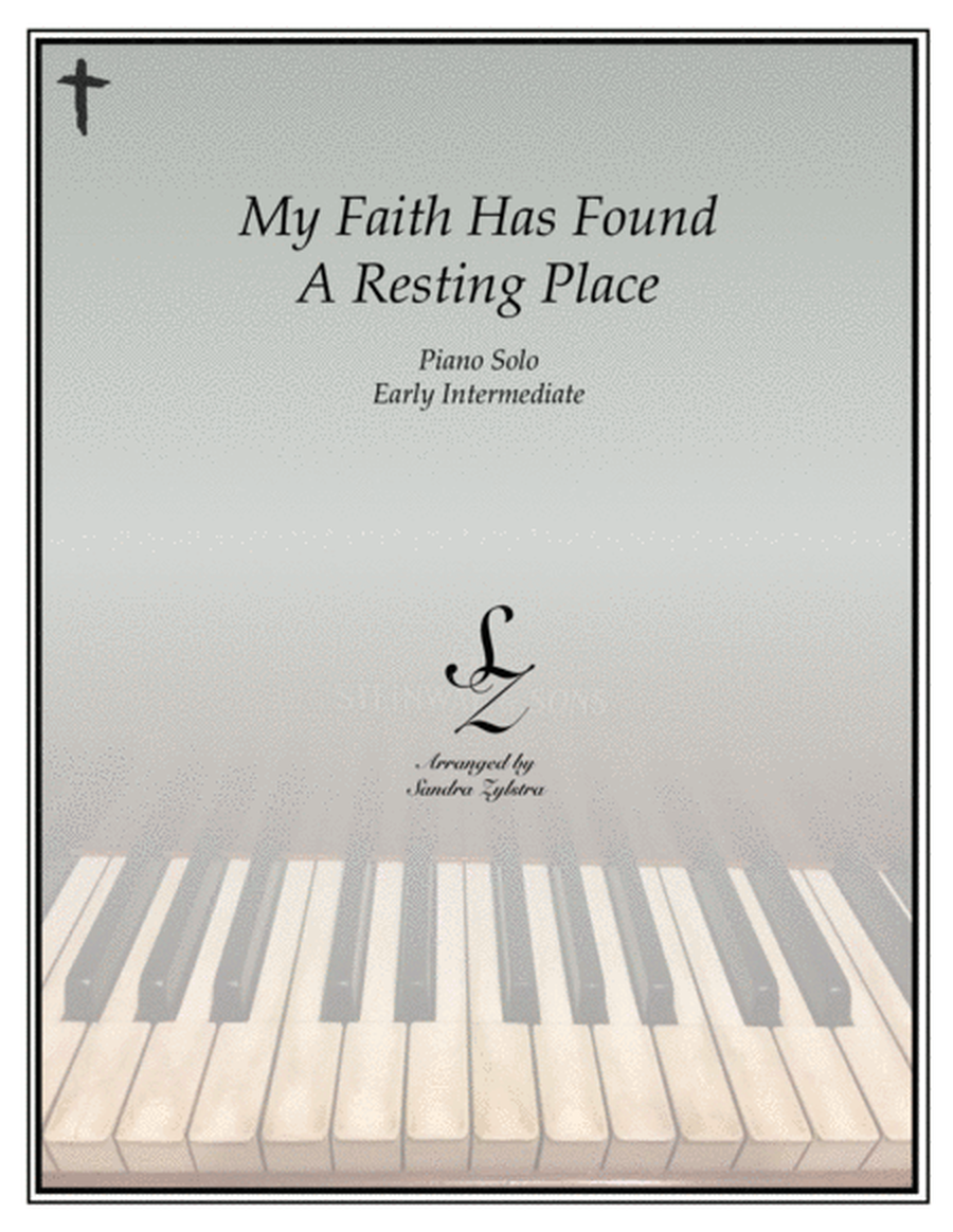 My Faith Has Found A Resting Place (early intermediate piano solo) image number null