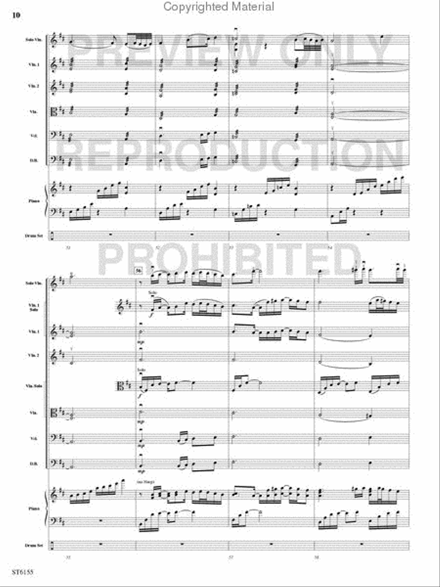 Irish Legend String Orchestra scores gallery preview page 8