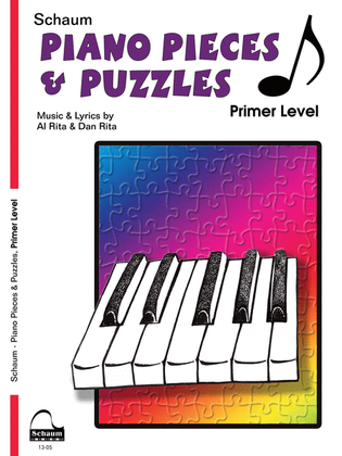 Book cover for Piano Pieces & Puzzles