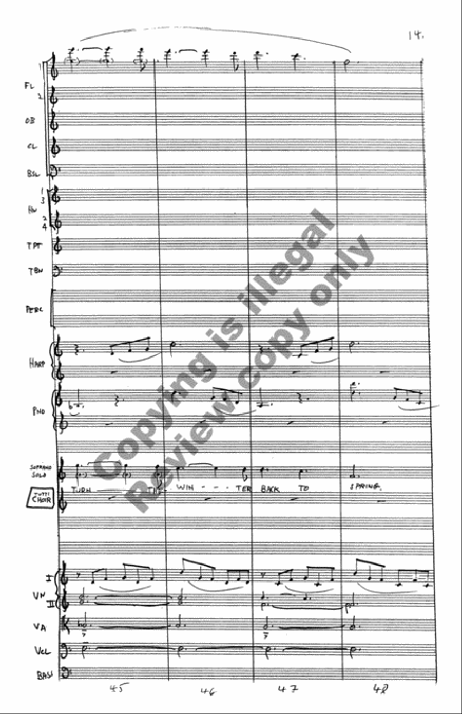 Creator Spirit, Heavenly Dove 4-Part scores gallery preview page 16