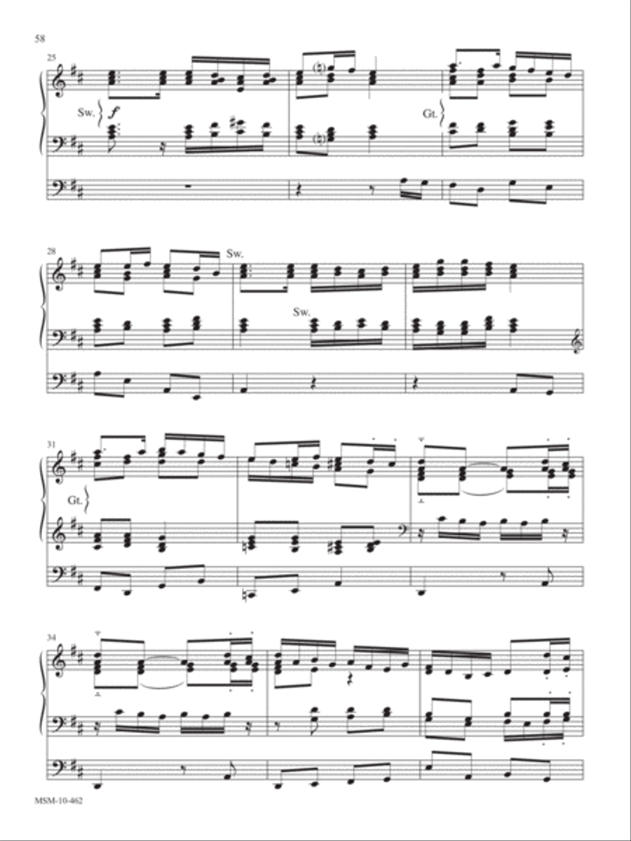 A Rejoicing Organ scores gallery preview page 3