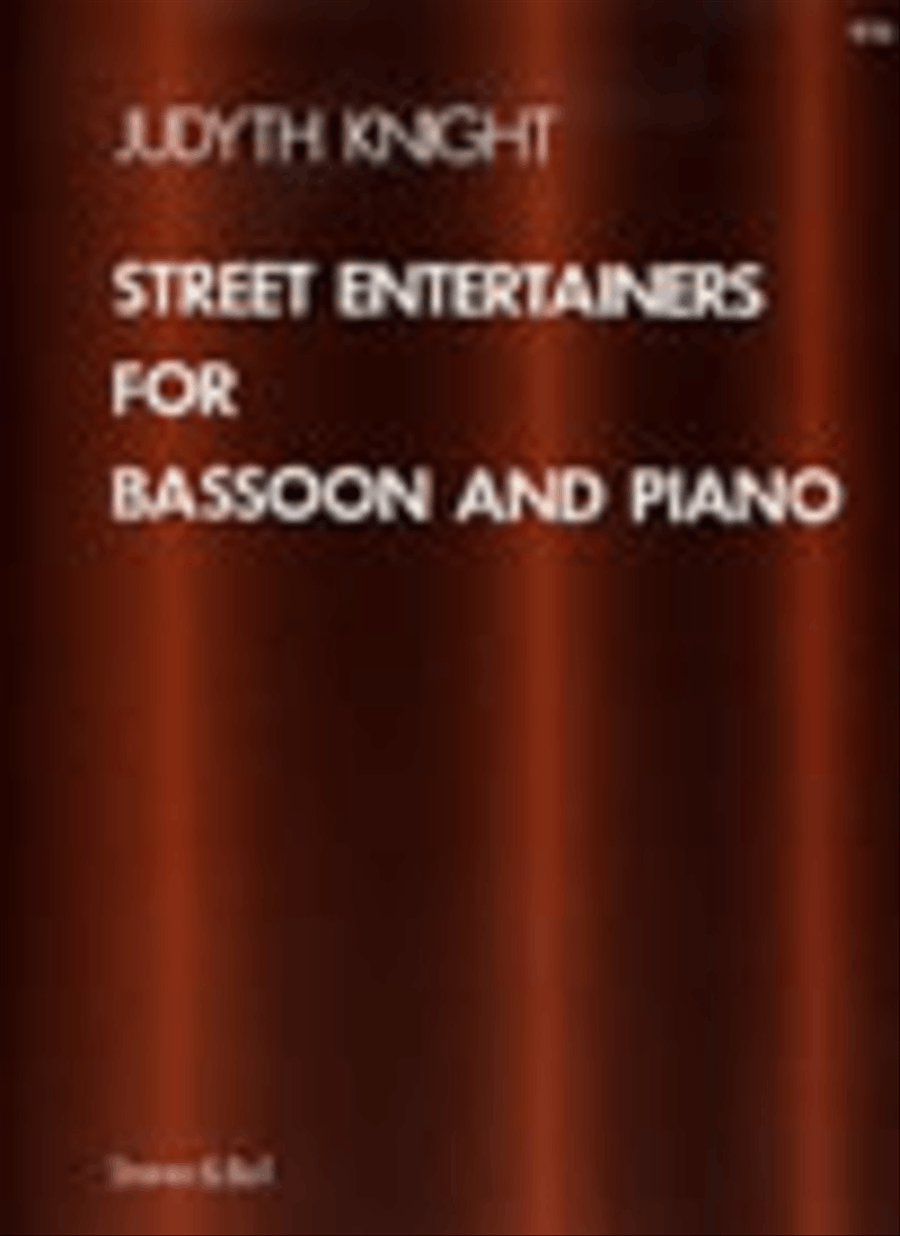 Street Entertainers for Bassoon and Piano Bassoon Solo scores gallery preview page 1
