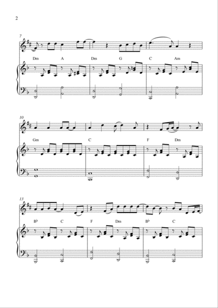 Eternal Flame Alto Saxophone scores gallery preview page 2