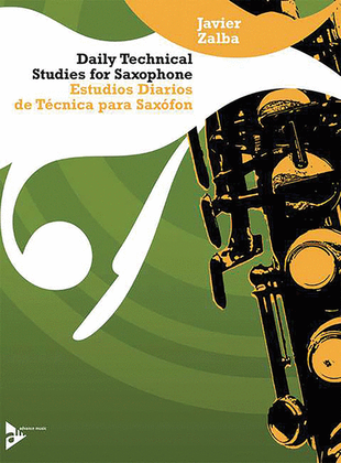 Book cover for Daily Technical Studies for Saxophone