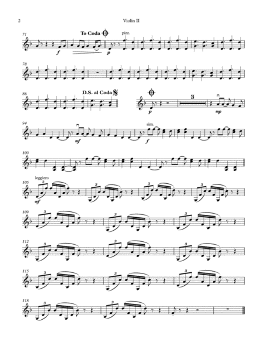 Shape Of You String Quartet scores gallery preview page 5