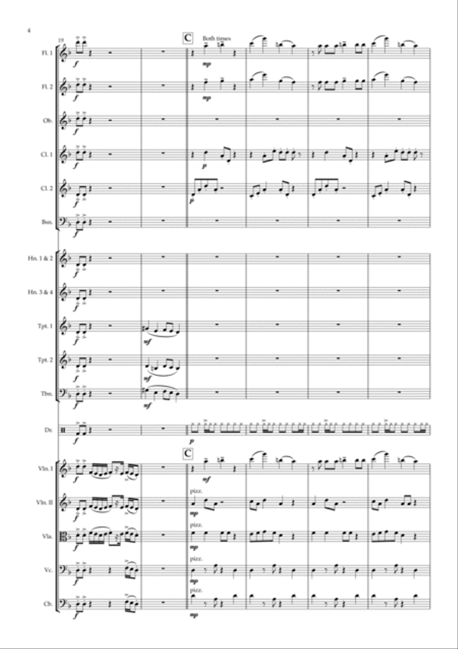 Toxic Toxic Full Orchestra scores gallery preview page 4