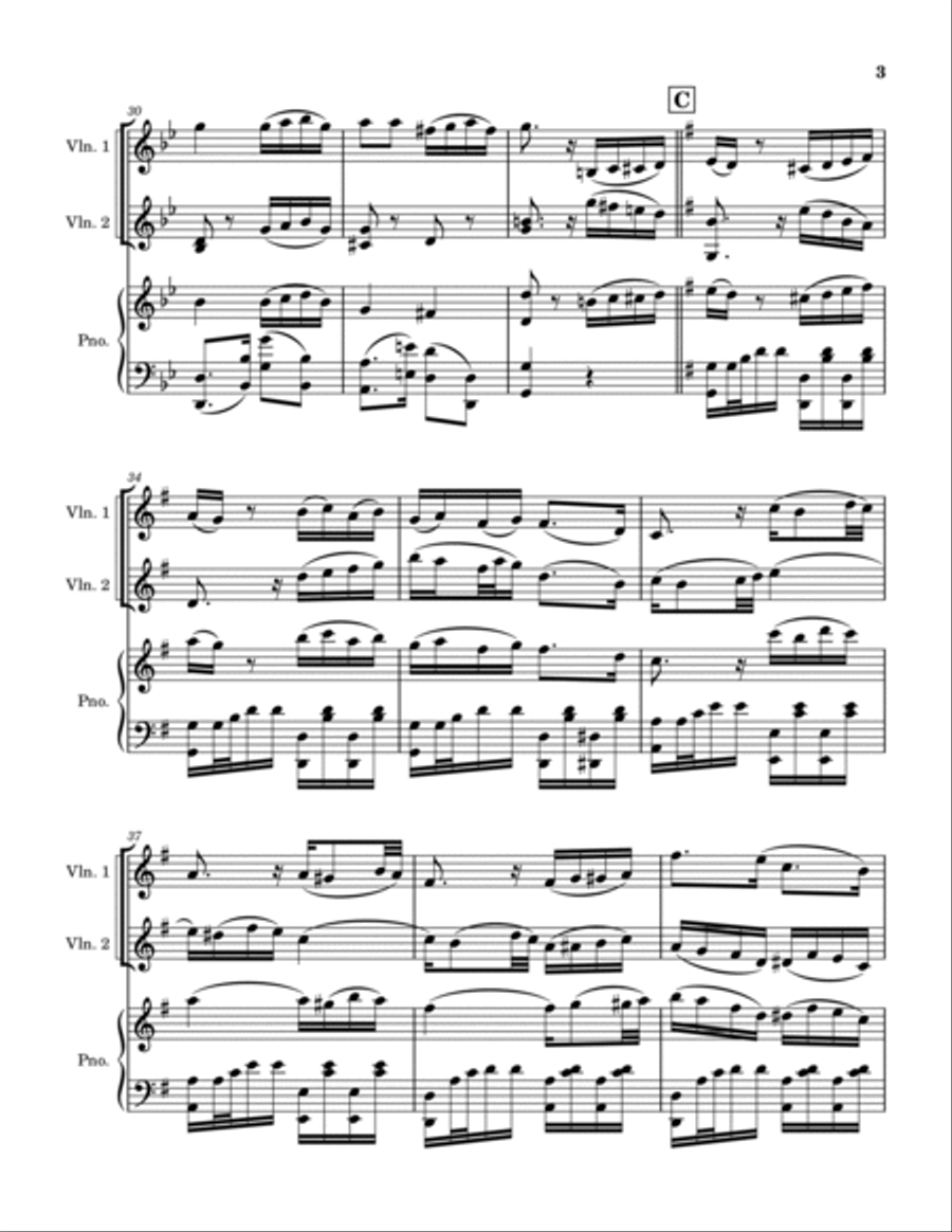 Por Una Cabeza Por Una Cabeza String Duet scores gallery preview page 3