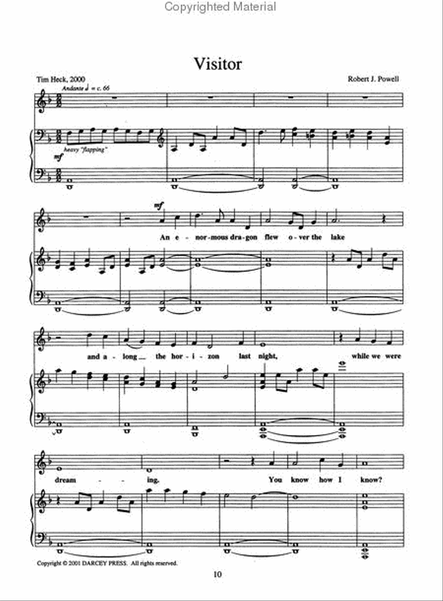 New Songs for New Singers: Book One Voice Solo scores gallery preview page 3