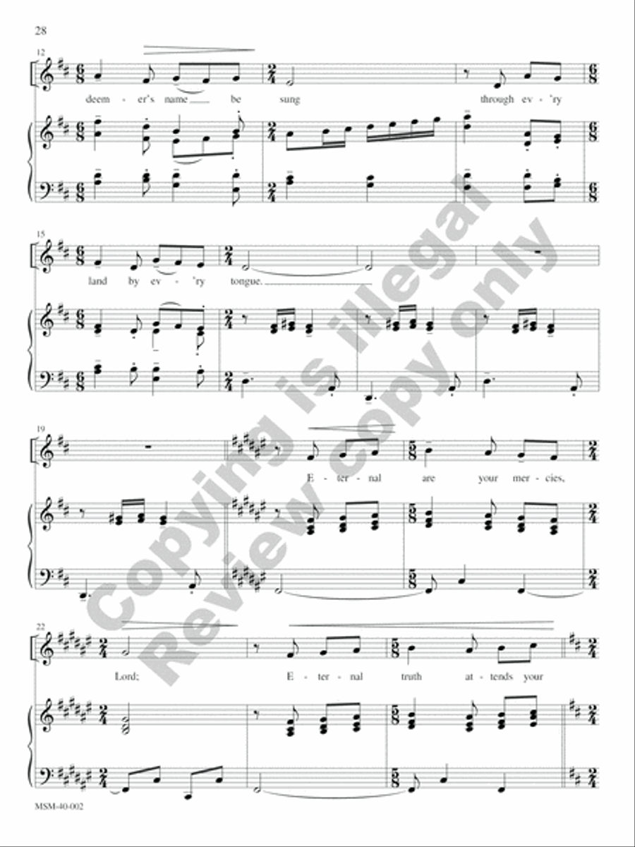 Seasons and Celebrations (Winter) Medium Voice scores gallery preview page 33