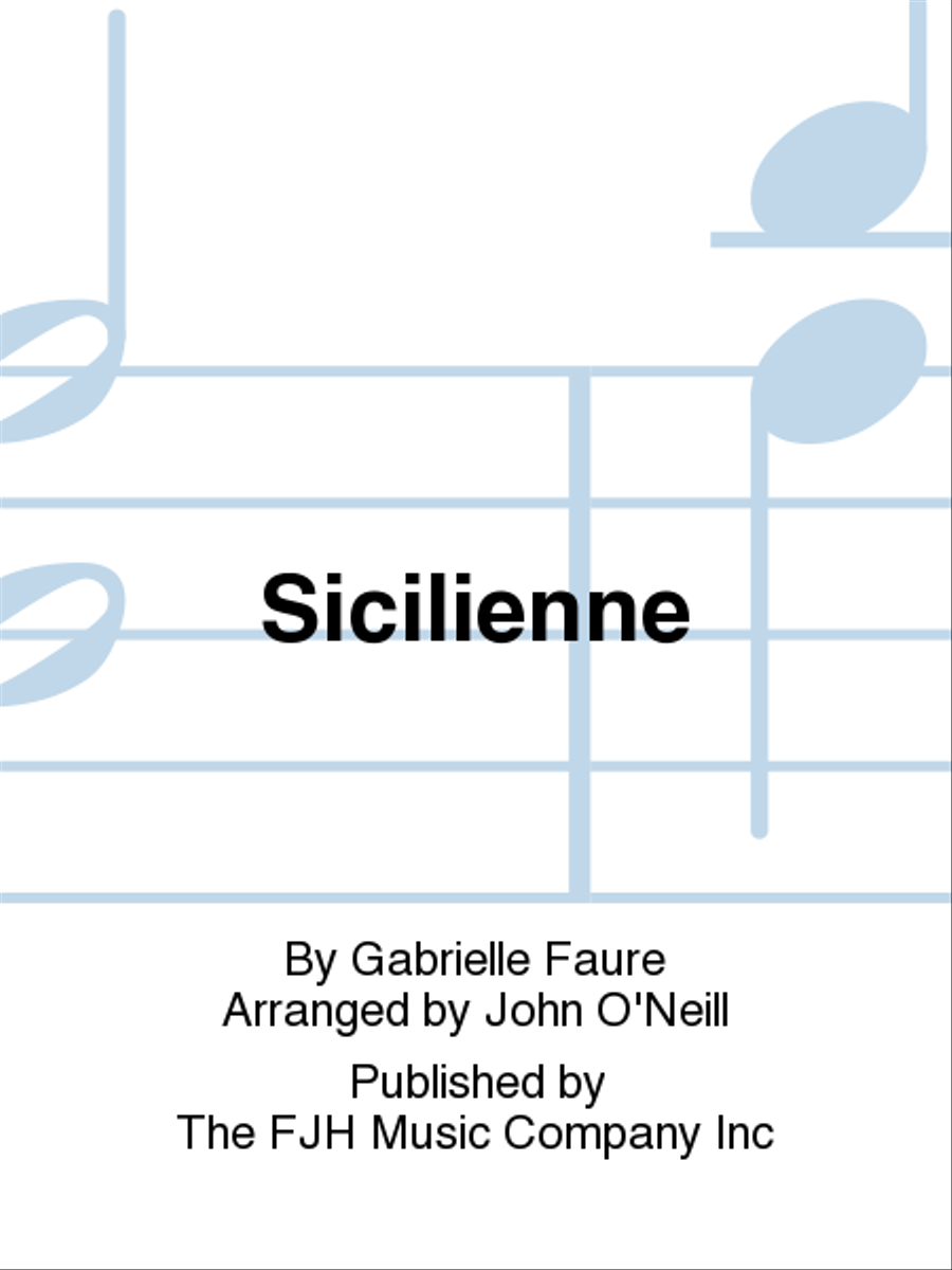 Sicilienne String Orchestra scores gallery preview page 1