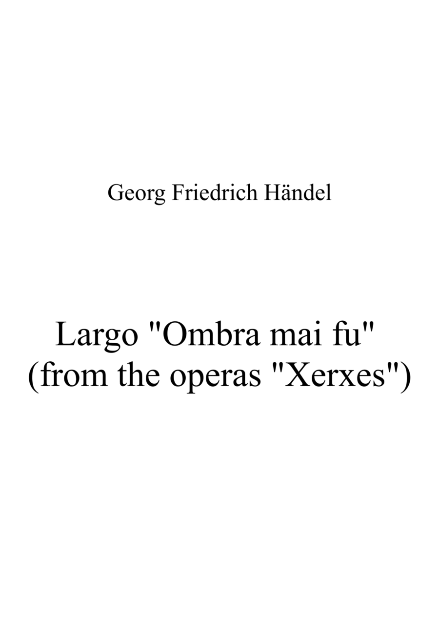 Georg Friedrich Händel: Largo 