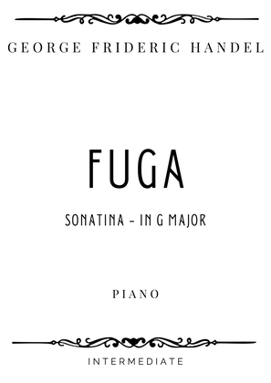 Book cover for Handel - Fuga (Sonatina) in G Major - Intermediate