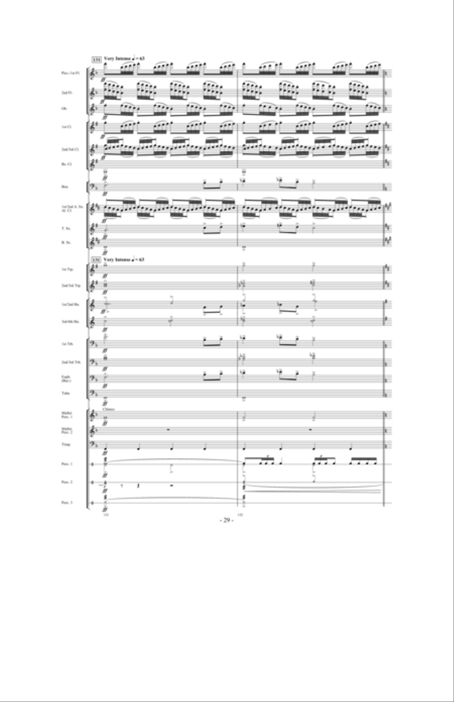 In Pursuit of Troy Concert Band scores gallery preview page 27