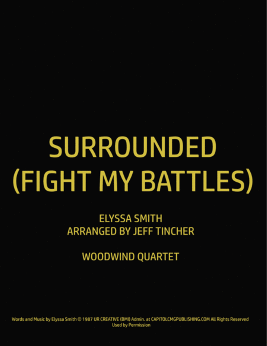 Surrounded (fight My Battles) Woodwind Quartet scores gallery preview page 1