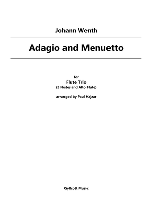 Adagio and Menuetto (Flute Trio)