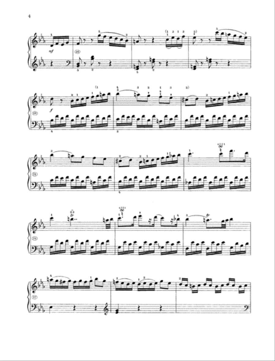 Sonata E-flat major, Hob. XVI:49 Piano Solo scores gallery preview page 2
