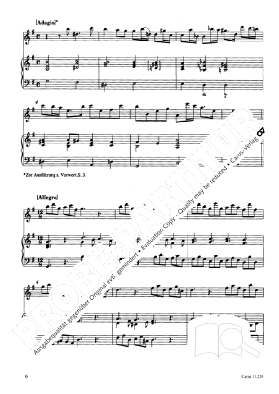 Fitzwilliam-Sonaten Fitzwilliam-Sonaten Recorder scores gallery preview page 7