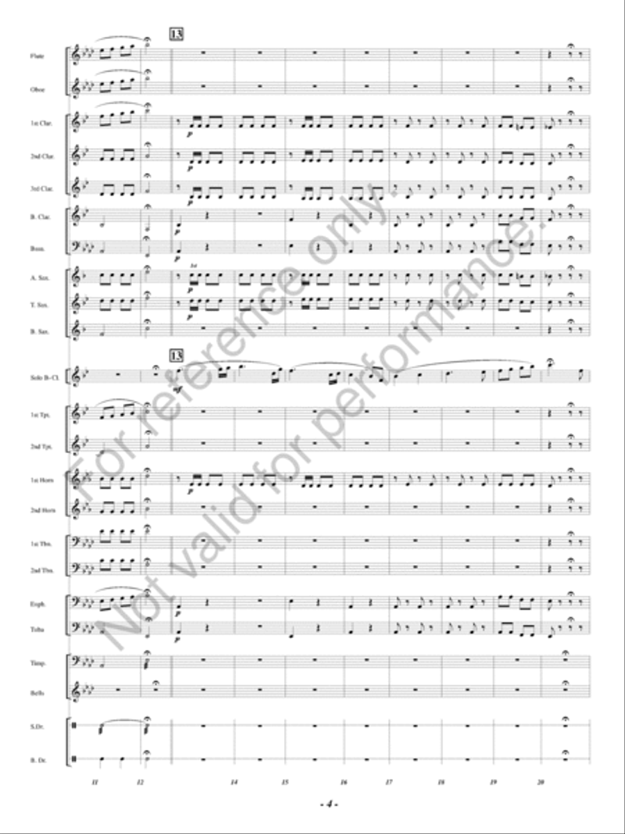 Luisa di Montfort Luisa di Montfort Concert Band scores gallery preview page 5