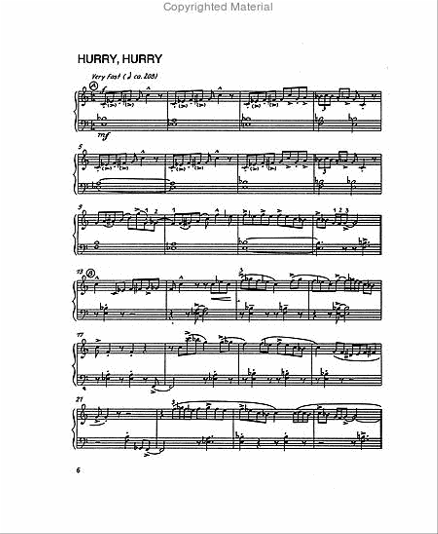 Blues & Boogie-Woogie Piano Piano Solo scores gallery preview page 3
