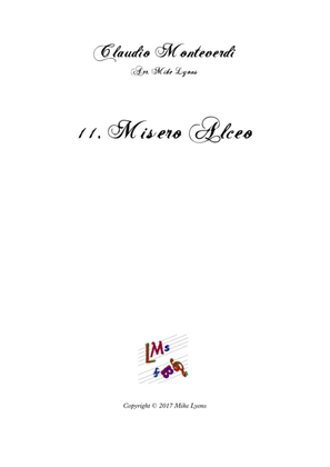Monteverdi - The Sixth Book of Madrigals - 11. Misero Alceo