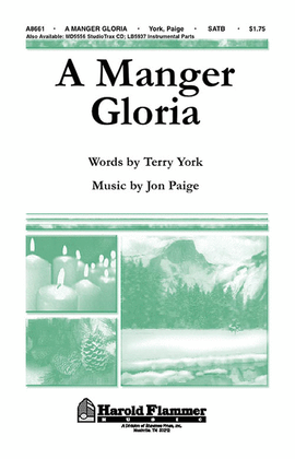 Book cover for A Manger Gloria