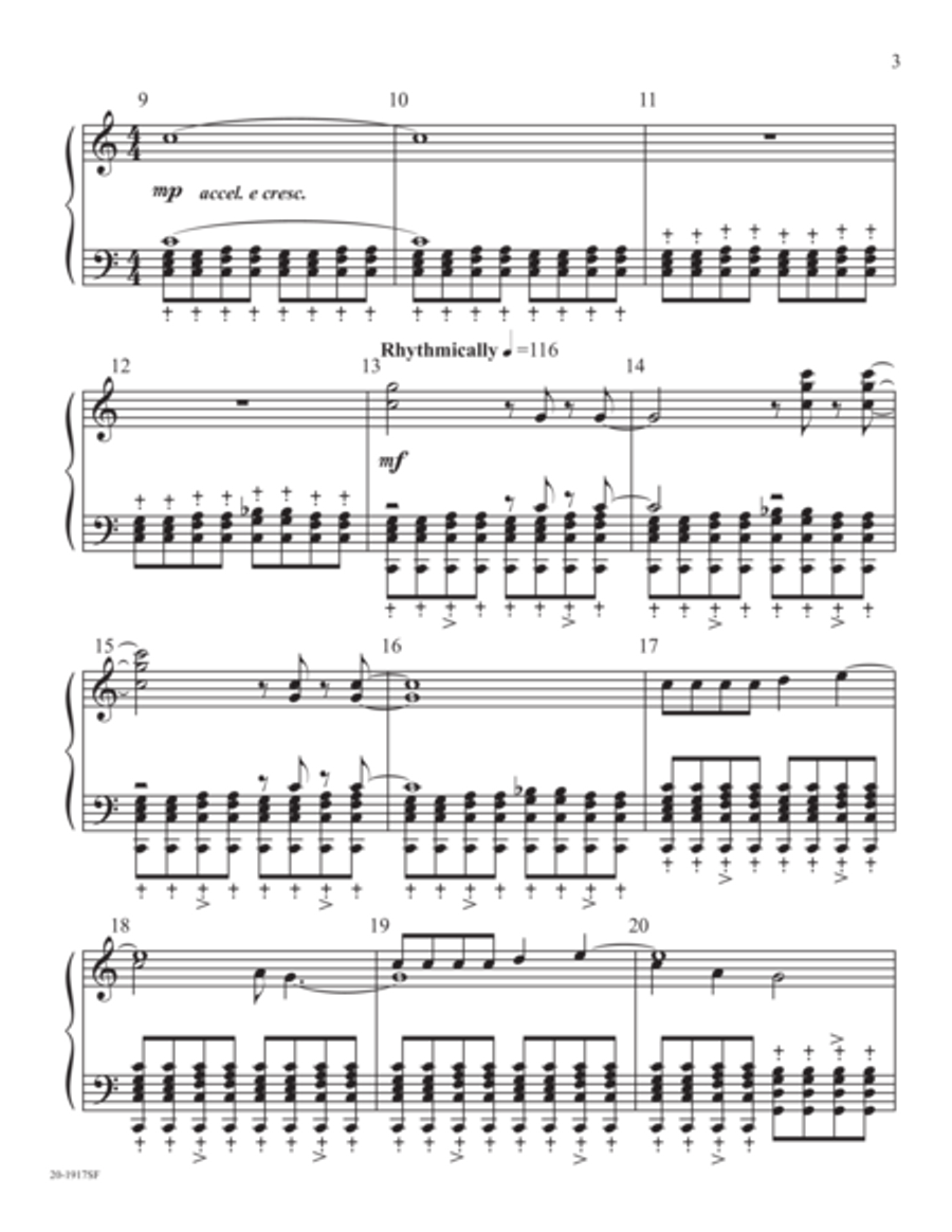Mary Had a Baby 5-Octaves scores gallery preview page 3