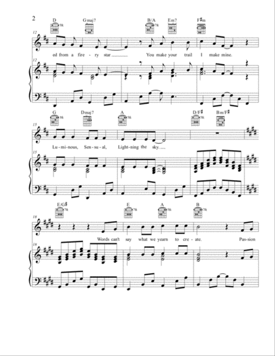 WORDS CANT SAY Voice scores gallery preview page 2