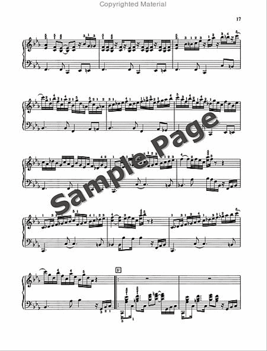 Keyboard On Stage Piano/cassette Piano scores gallery preview page 18