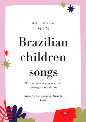 Book cover for Brazilian Children song - Vol. 1 (G major)